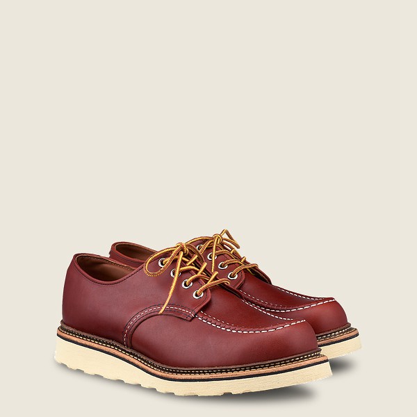 Red Wing Oxford Erkek - Classic - Russet Portage Deri - Bordo - 37LKSDEMN